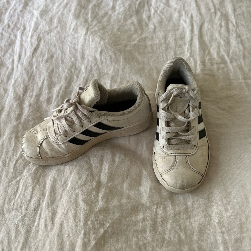 Adidas kid court shoes